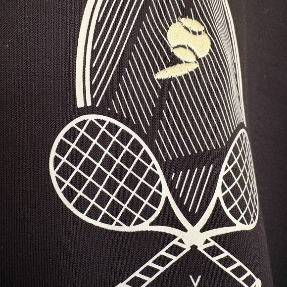 NWT Rasco Varley Court Club Navy Blue Sweatshirt Size Medium - Picture 7 of 14